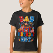 Dad Of The Birthday For Boy Circus Carnival Theme  Tシャツ (正面)