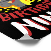 Dad Of The Birthday Ninja Karate Kids Bday Party F ポスター (角)