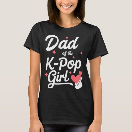 Dad Of The K P Girl K-p Fashion Men Tシャツ (正面)