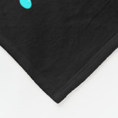 Dad Of The Little Who Funny Christmas Pregnancy An フリースブランケット (角)