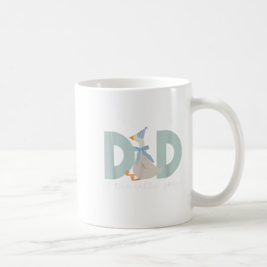 Dad Of The Silly Goose Silly Goose Birthday Matchi コーヒーマグカップ (右)