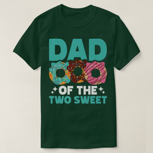 Dad Of The Sweet Two Donut Birthday Party Theme Gi Tシャツ (デザイン正面)