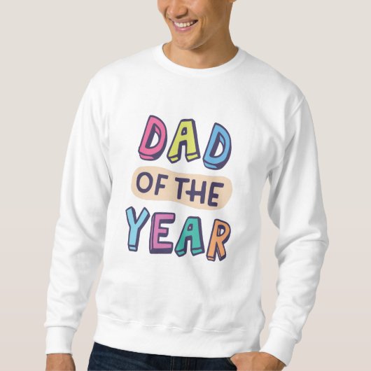 Dad of the Year スウェットシャツ (正面)