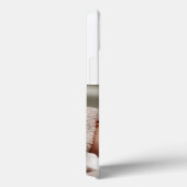 Dad Photo sea blue text  Case-Mate iPhoneケース (裏面 / 右)