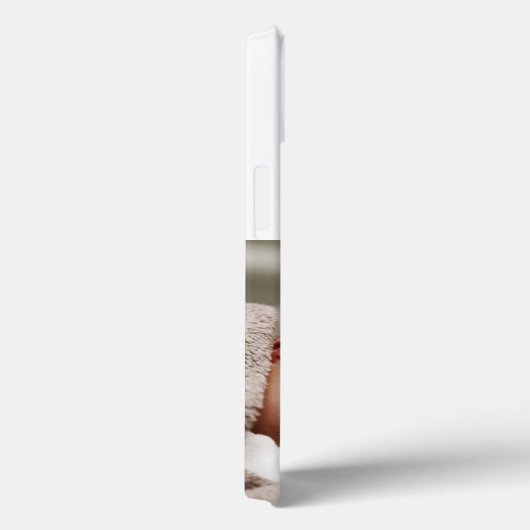 Dad Photo sea blue text  Case-Mate iPhoneケース (裏面 / 右)