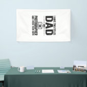 Dad Photographer Vintage Engraving Shirt Design_1 横断幕 (トレードショー)