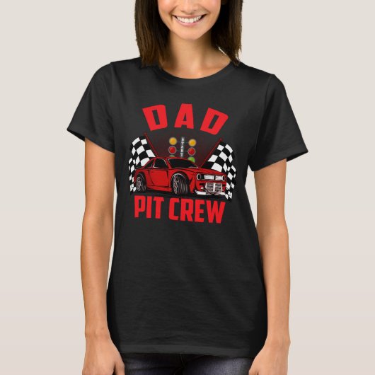 dad pit crew tシャツ (正面)