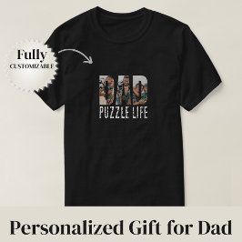 Dad Puzzle Life Tシャツ