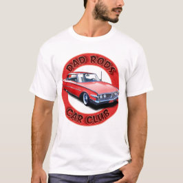 Dad Rods Car Club レッドレンジャー カーTシャツ Tシャツ