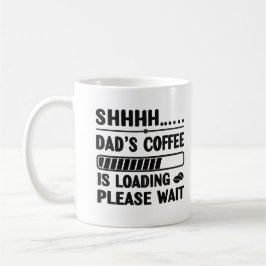Dad’s Coffee Loading – Funny Tech Mug/Tee コーヒーマグカップ