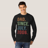 Dad Since July 2006 Tシャツ (正面フル)