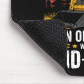 Dad Skid Steer Operator Father Construction Heavy  マウスパッド (コーナー)