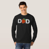 Dad Strawberry Fruitarian I Love Dad Father s Day Tシャツ (正面フル)