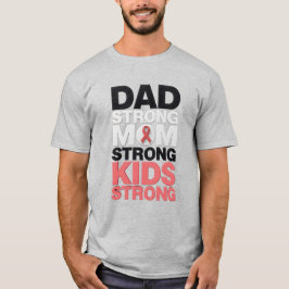  Dad Strong Cancer Awareness Shirt – Minimalist Su Tシャツ