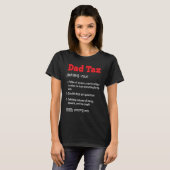 Dad Tax Funny Definition Fathers Day 2023 Tシャツ (正面フル)