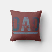 「DAD The Man The Myth The Legend」父の日 クッション (正面)