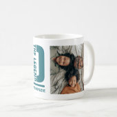 Dad The Man The Myth The Legend Personalized コーヒーマグカップ (正面右)