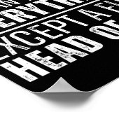 Dad The Man Who Has Everything Except A Full Head  ポスター (角)