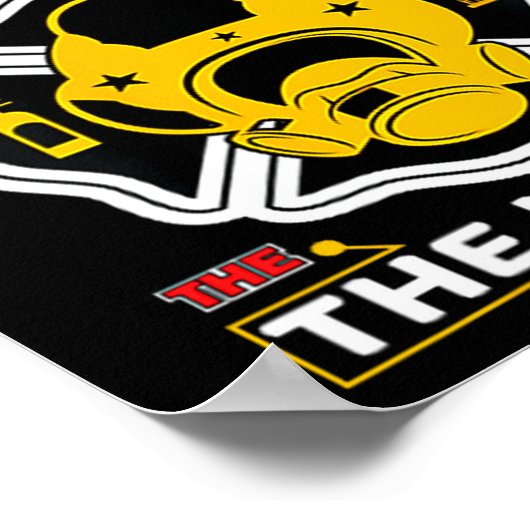 Dad The Myth Legend Fireman Gift Proud Firefighter ポスター (角)