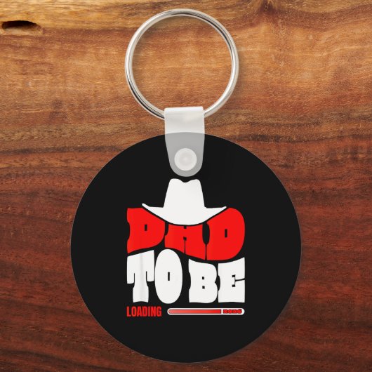 Dad To Be 2026 Dad Loading Funny New Dad  キーホルダー (正面)