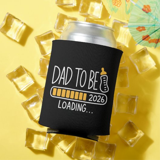 Dad To Be 2026 Promoted to Daddy New Father 缶クーラー (インサイチュ 夏)