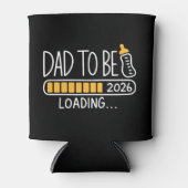Dad To Be 2026 Promoted to Daddy New Father 缶クーラー (正面)