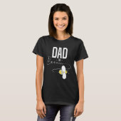Dad To Be From Bump Fathers Day Tシャツ (正面フル)