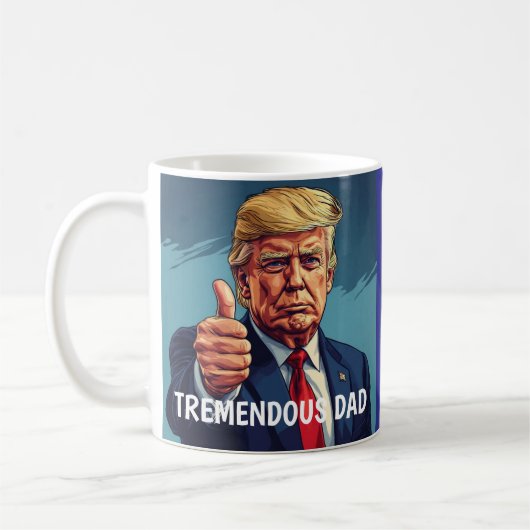 DAD TRUMP COFFEE MUG コーヒーマグカップ (左)