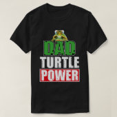 dad turtle power Ninja Turtles Father's Day animal Tシャツ (デザイン正面)