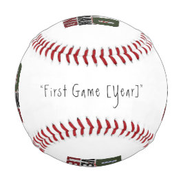 Dad Veteran Legend Baseball – Patriotic Gift Idea 野球ボール