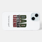 Dad Veteran Legend Case – Funny Military Gift Case-Mate iPhoneケース (裏面 (横))