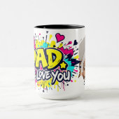 Dad, We Love You — Urban Graffiti Tribute マグカップ (中央)