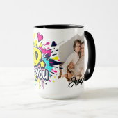 Dad, We Love You — Urban Graffiti Tribute マグカップ (正面右)