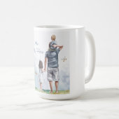 Dad You Are My Hero コーヒーマグカップ (正面右)