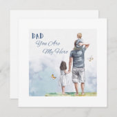 Dad You Are My Hero シーズンカード (正面/裏面)
