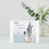 Dad You Are My Hero ポストカード (スタンド正面)