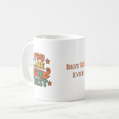 Dad you are the best コーヒーマグカップ (正面左)