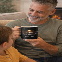 Dad You Mean the World Mug Celestial Keepsake Gift コーヒーマグカップ