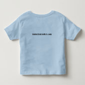 Dadaは私の同郷人です トドラーTシャツ (裏面)