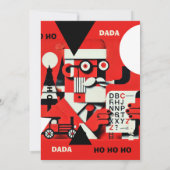 DADAサンタザソリからの手紙忘れ 招待状 (裏面)