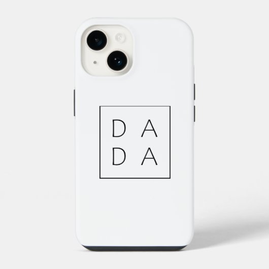 DADA 初めての父の日ギフト iPhoneケース (裏面)
