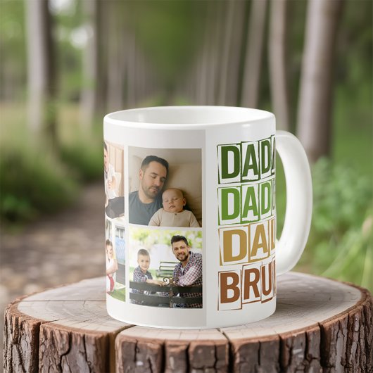 Dada Daddy Dad Bruh 4 写真 コーヒーマグカップ