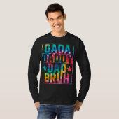 Dada Daddy Dad Bruh Fathers Day Tie Dye Tシャツ (正面フル)
