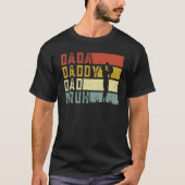 Dada Daddy Dad Bruh Happy Funny Fathers Day 2023 Tシャツ (正面)