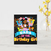 Dada Of Birthday Girl Gracie Birthday Dolls Girl P カード (黄色い花)