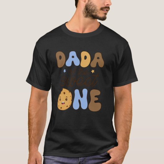 Dada Of The Sweet One 1st Birthday Cookie Bday Par Tシャツ (正面)