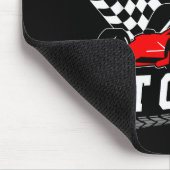 Dada T Crew Racing Family Race Car Birthday Boy  マウスパッド (コーナー)