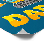 Dada The Birthday Boy Excavator Construction Famil ポスター (角)