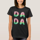 Dada Watermelon Summer One In A Melon Father Party Tシャツ (正面)
