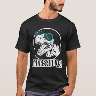 Dadasaurusの父の日のパパ Tシャツ